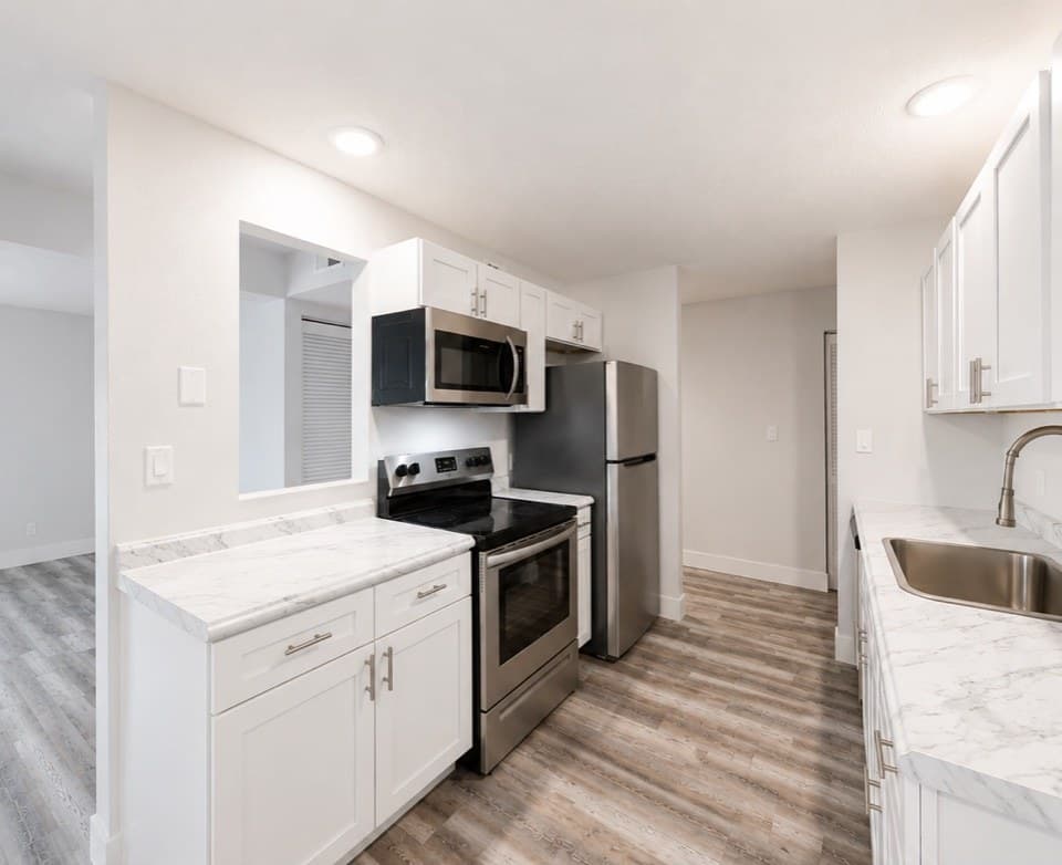 Renovated kitchen